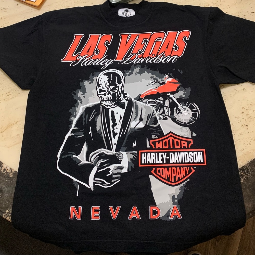 Las Vegas Harley Davidson T- shirt